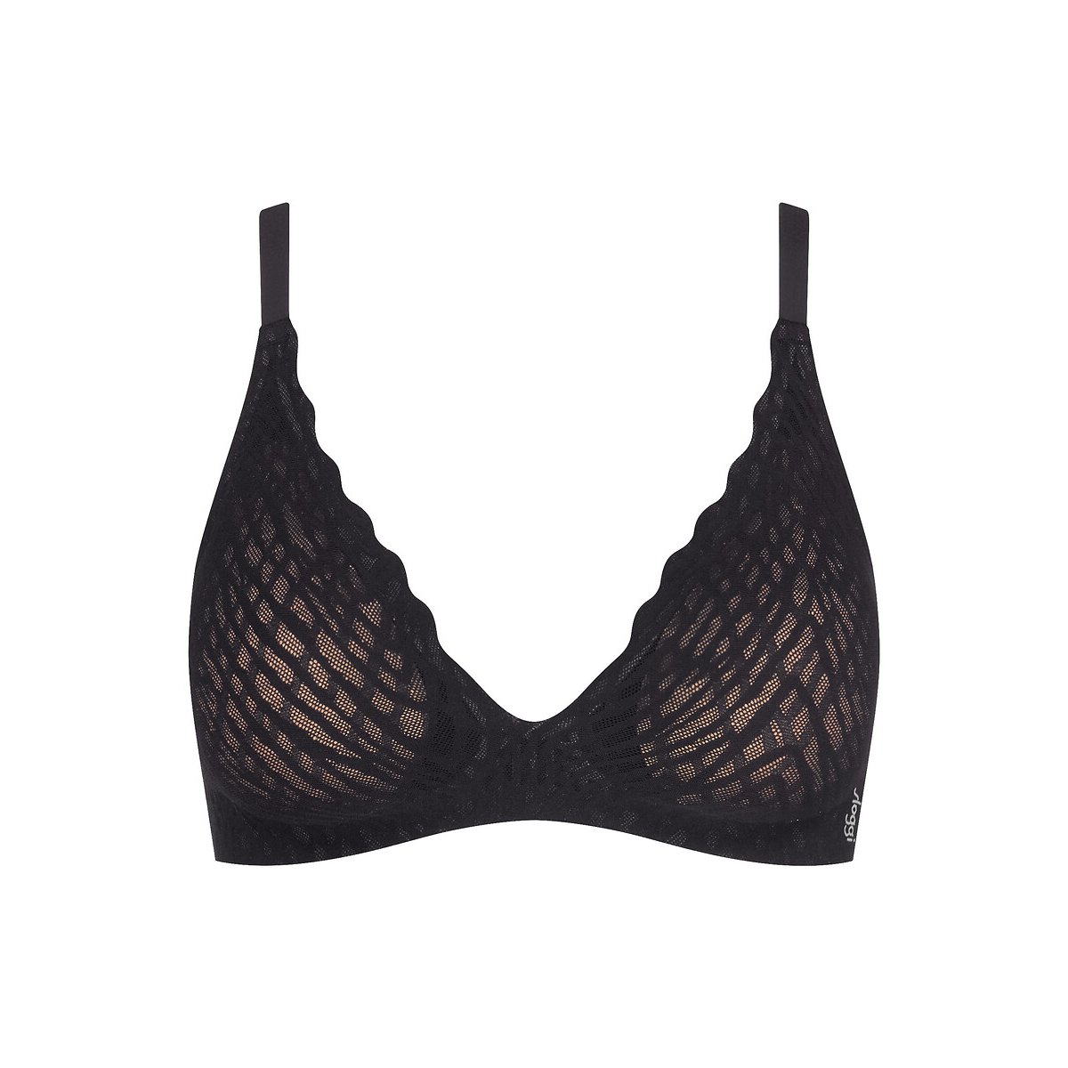 ZERO FEEL BLISS push-up bh zonder beugels zwart, SLOGGI