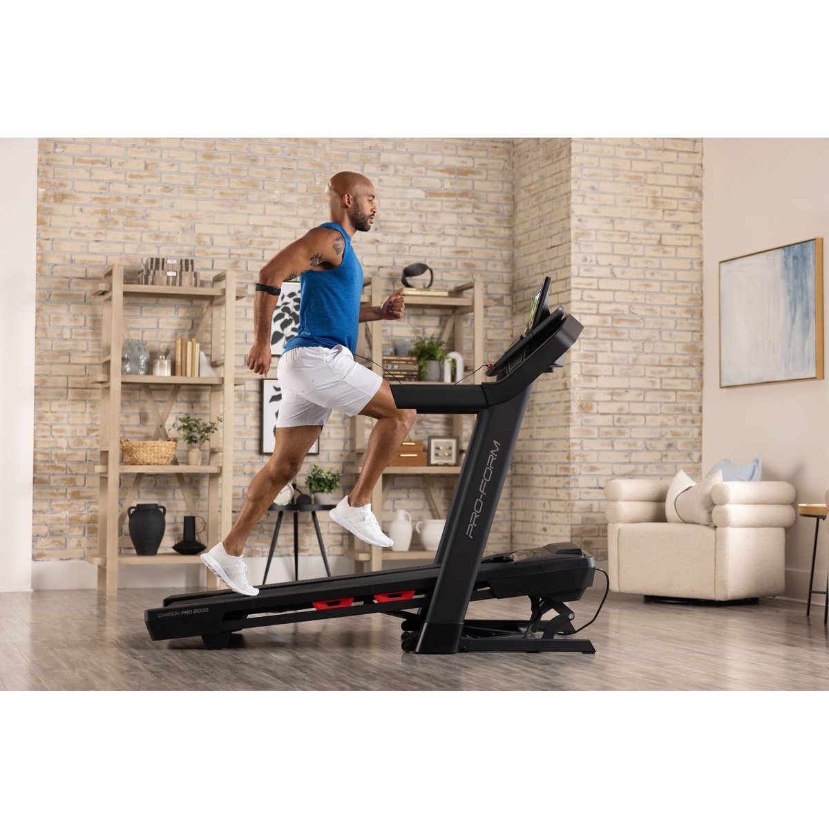 Tapis de course Carbon Pro 2000 / Écran tactile 10" noir, PROFORM FITNESS