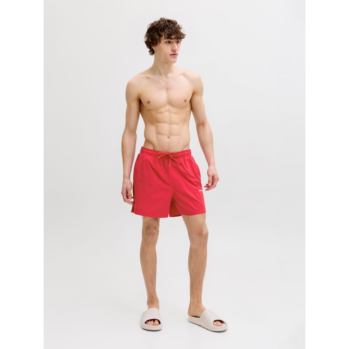 Short De Bain rouge - samba, JACK & JONES