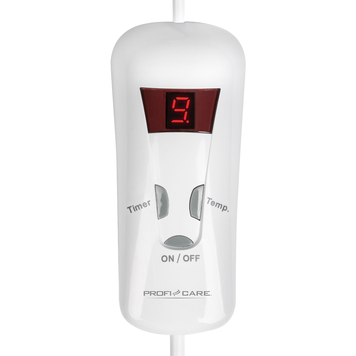 Cobertor de aquecimento elétrico, da Proficare cinzento, PROFICARE