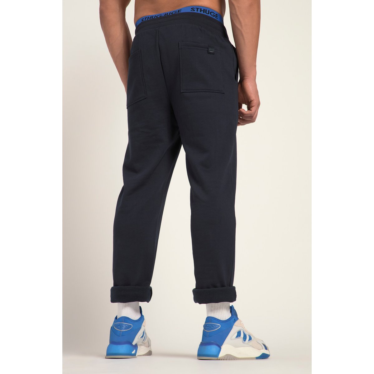 Pantalon de jogging bleu marine, STHUGE