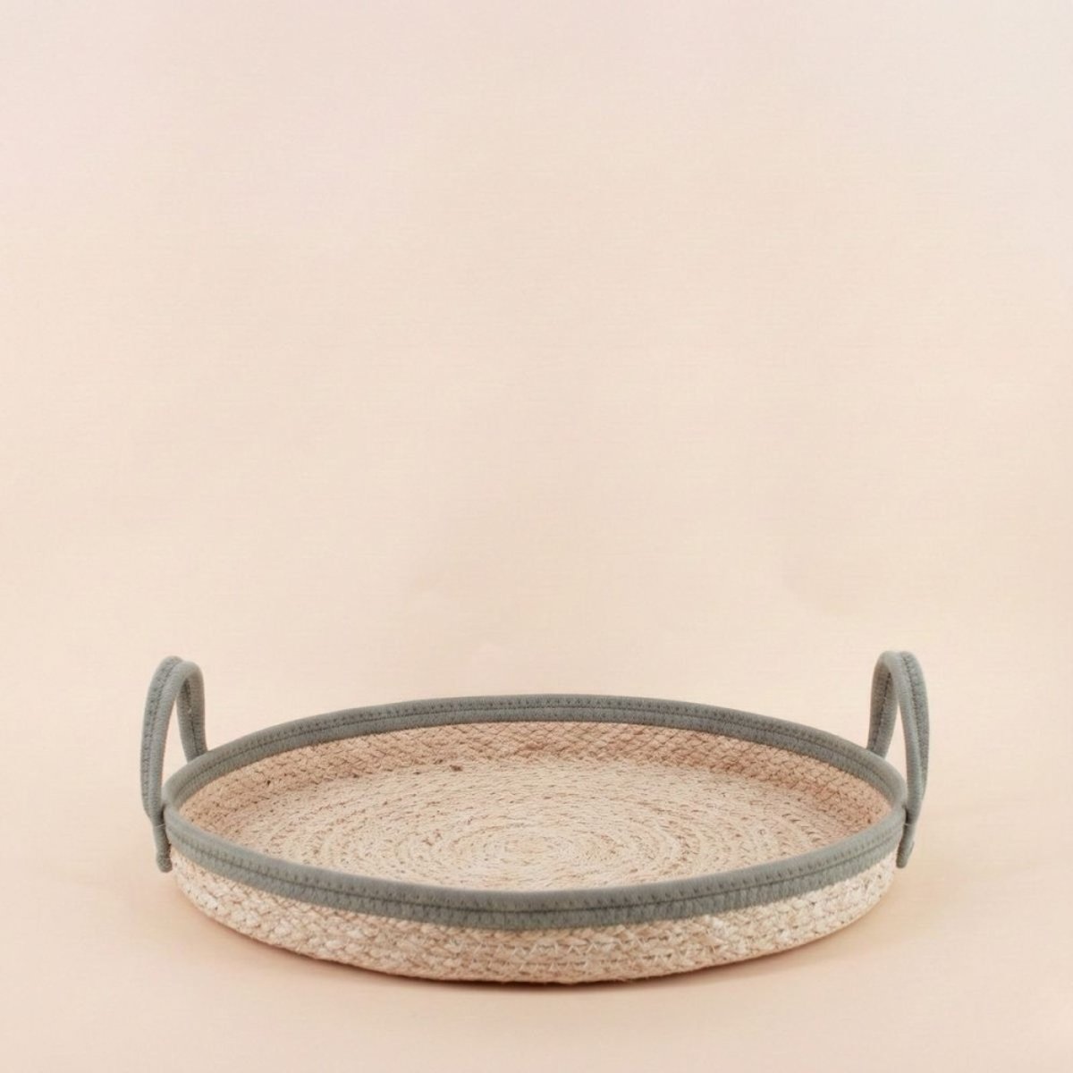 Set de 3 paniers ronds en corde 30, 35, 40cm naturel, ORNAMI