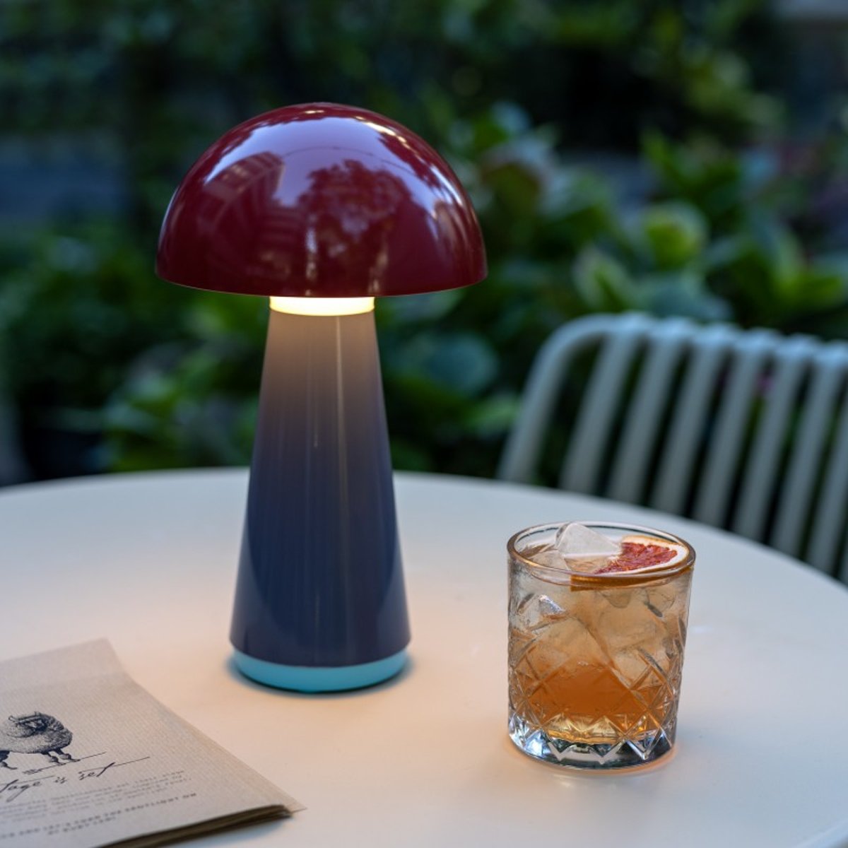 Lampe portable led BOB rouge, REMEMBER