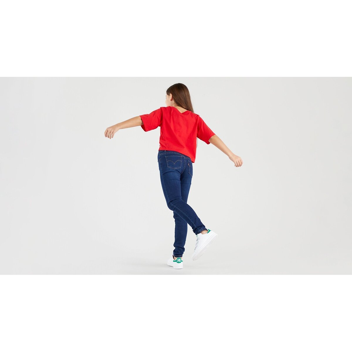 Jean 710 Super skinny bleu foncé, LEVI'S KIDS