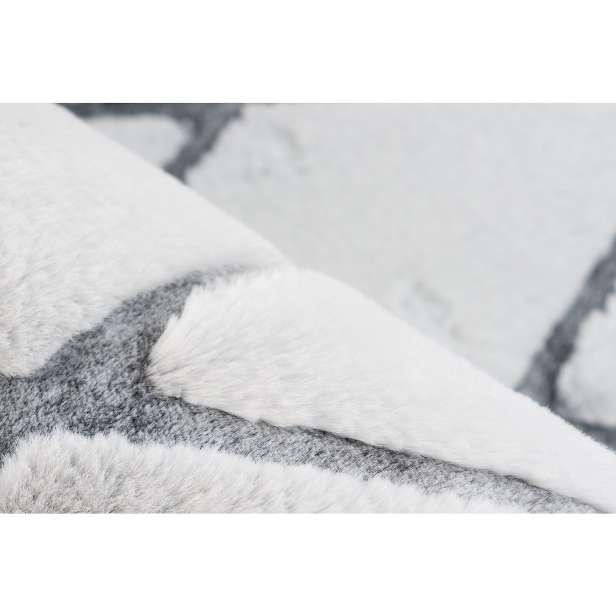 Tapis rectangulaire, VIVICA blanc, anthracite, ARTE ESPINA