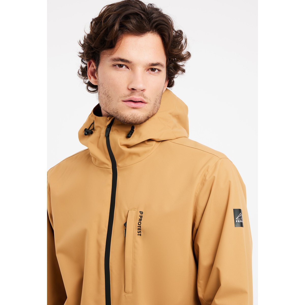 Veste de pluie PRTTHOREAU fudgecamel, PROTEST