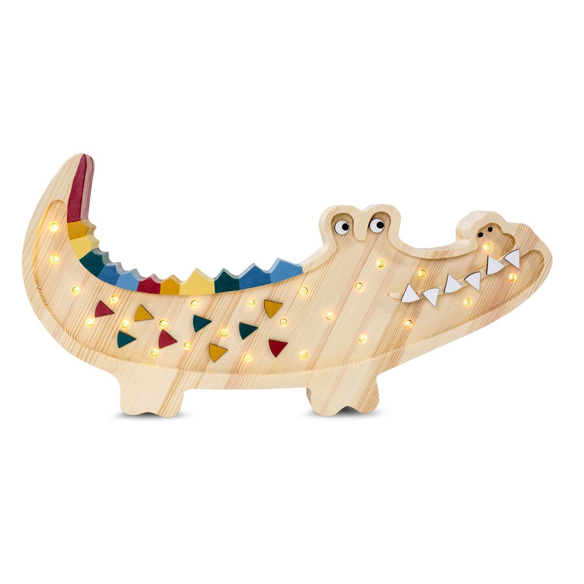 Lampe Veilleuse Crocodile beige, LITTLE LIGHTS