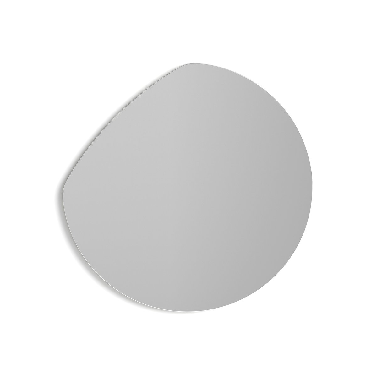 Miroir à suspendre Ø50 cm, LUNE taupe, HERDASA