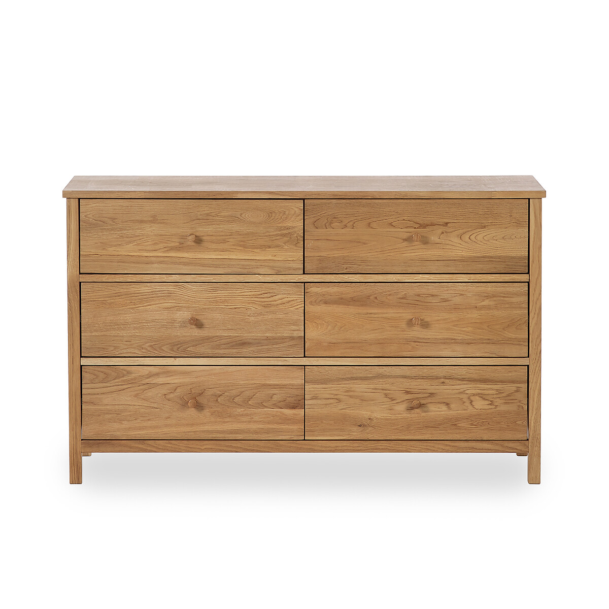 Coxhead 6 Drawer Oak Chest oak, SO'HOME