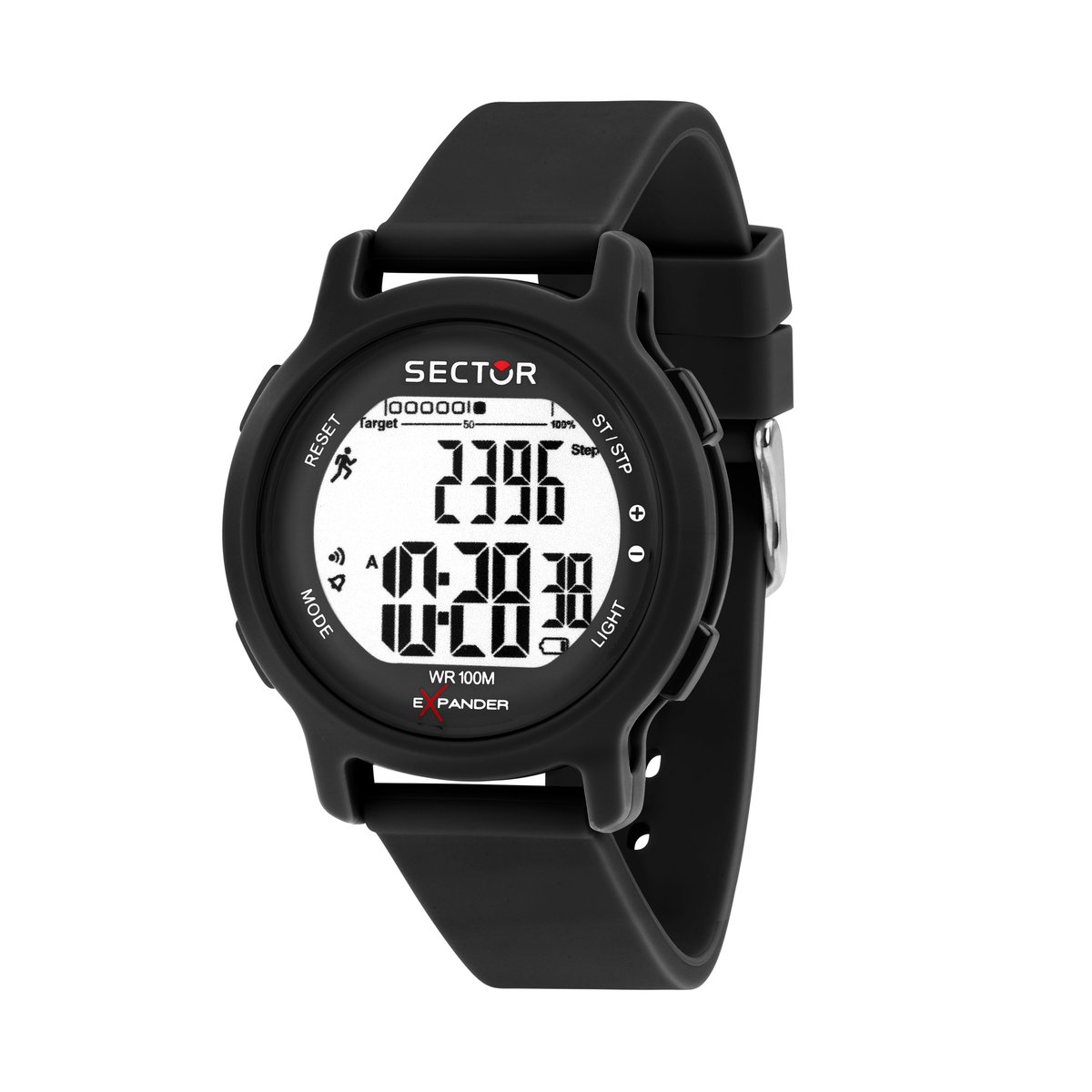Montre digitale EX-27 noir, SECTOR NO LIMITS