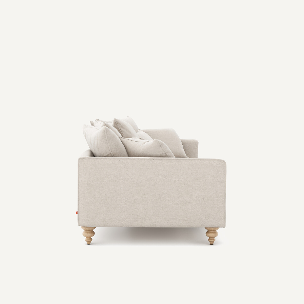 3-, 4- oder 5-Sitzer-Sofa, aus meliertem Canvas, LAZARE elfenbein, AM.PM