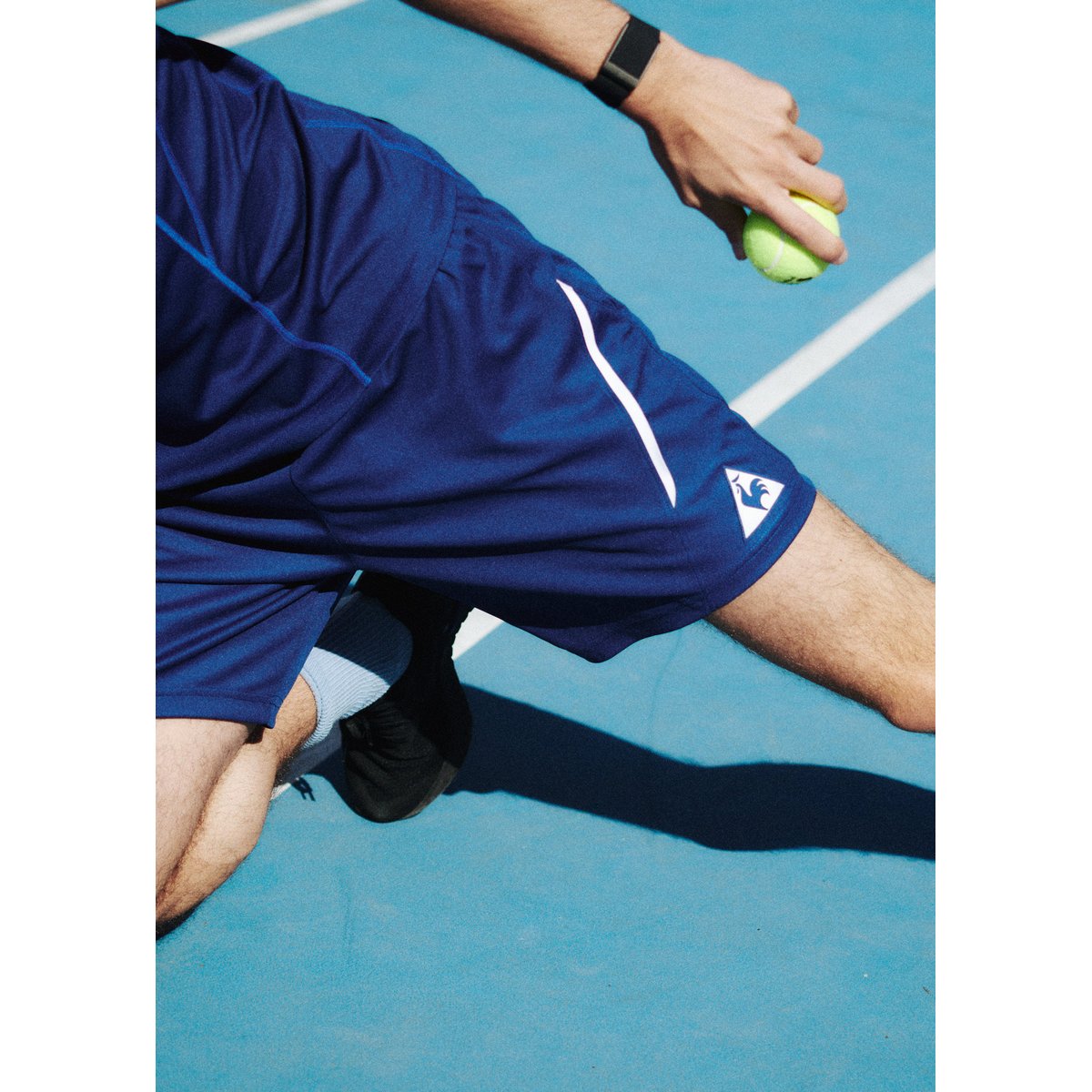 Short de Tennis TENNIS MATCH KIT estate blue, LE COQ SPORTIF