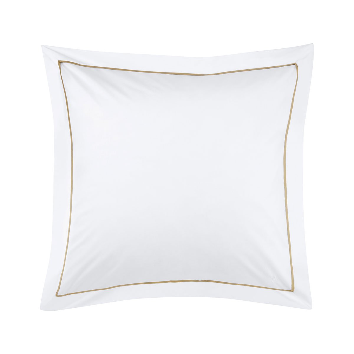 Taie à volant en percale de coton, WESTBANK chamois, RALPH LAUREN HOME