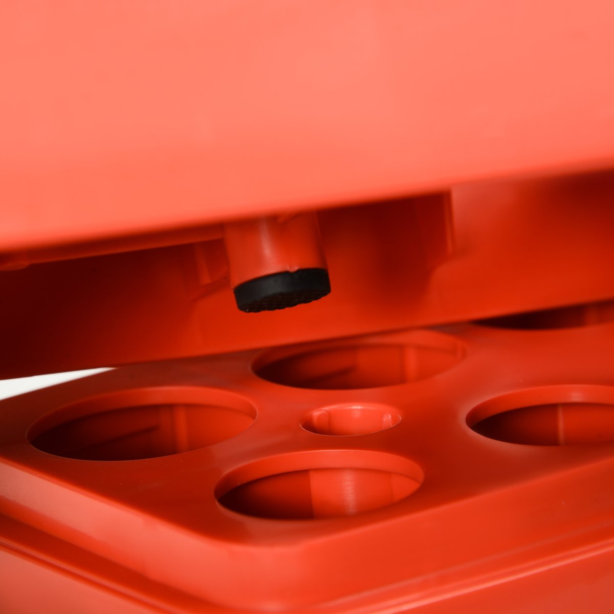 Stepper pour exercices d'aérobie PP Rouge et rouge, HOMCOM