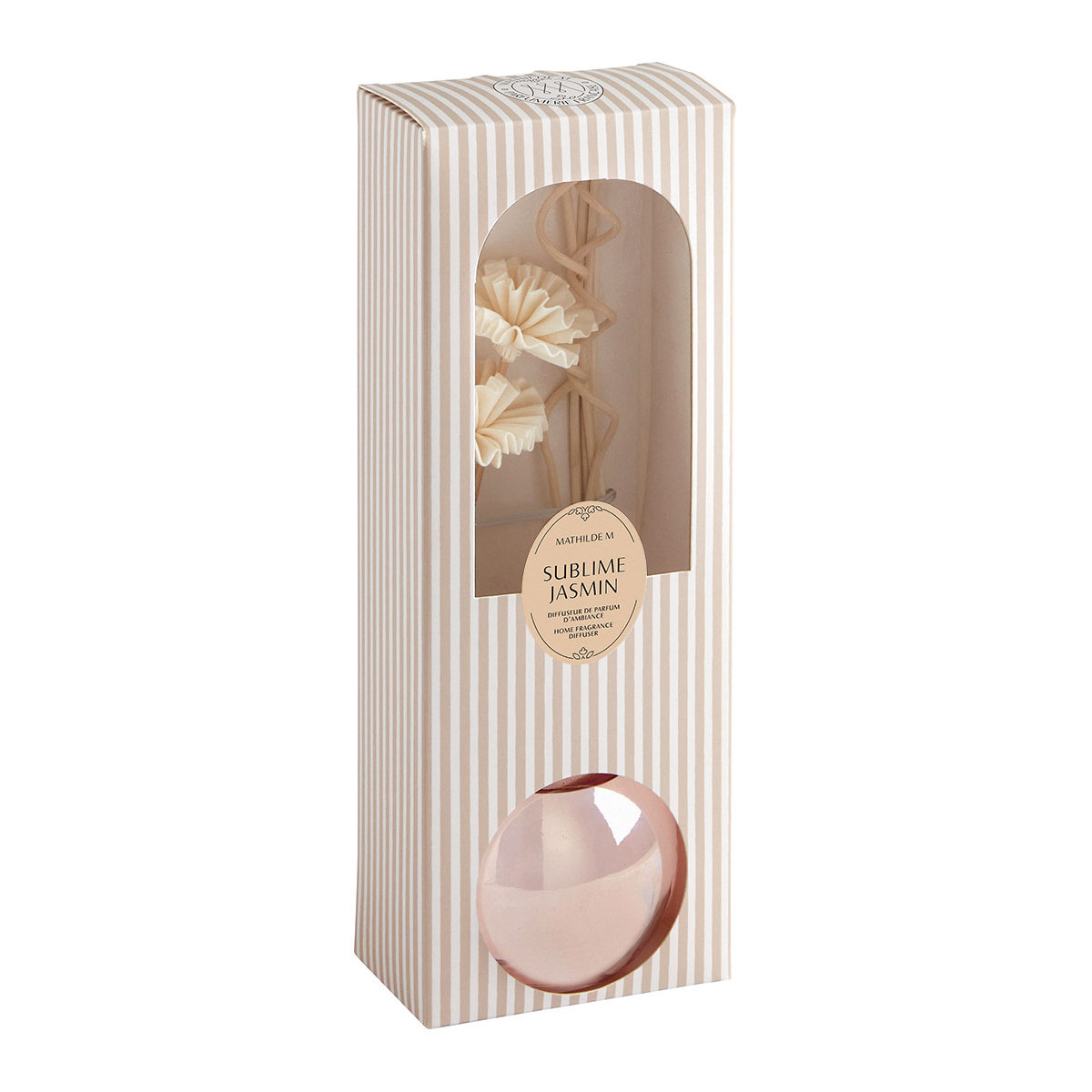 Diffuseur de parfum Sublime Jasmin JARDIN DE FANTAISIES rose, MATHILDE M