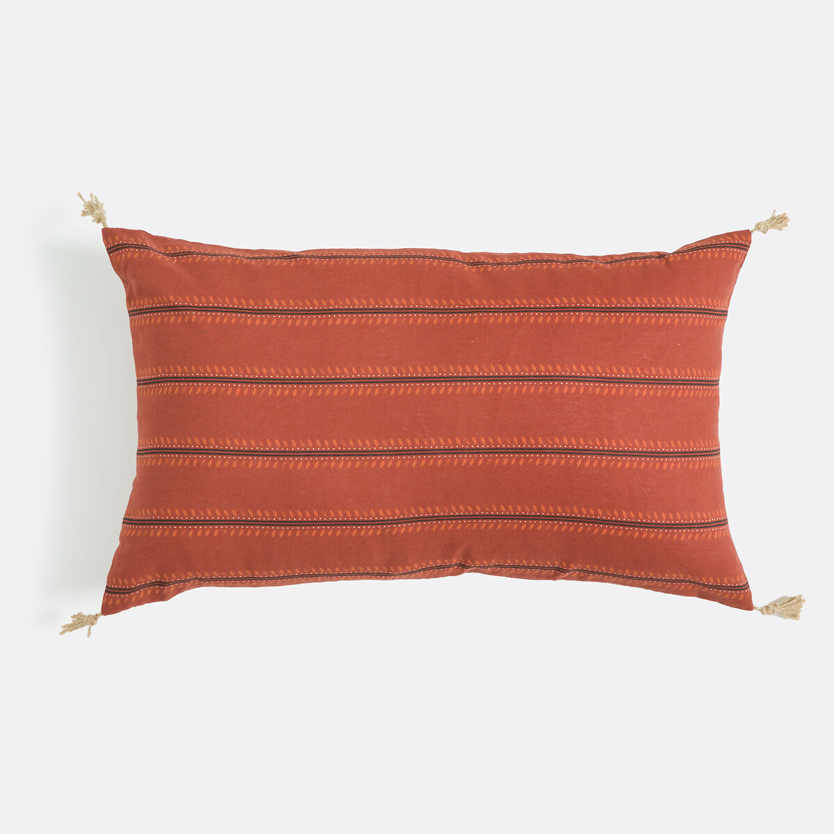 Capa de almofada 30x50 cm, algodão, Aldea terracota, LA REDOUTE INTERIEURS
