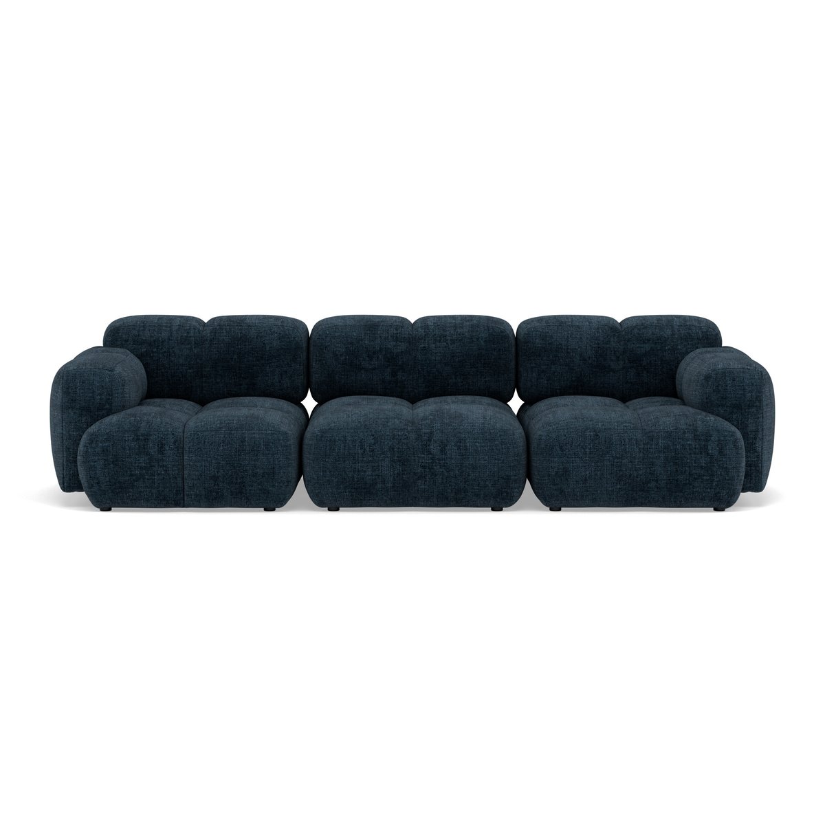 Canapé Modulable 3 places - GRACE bleu, BEST MOBILIER