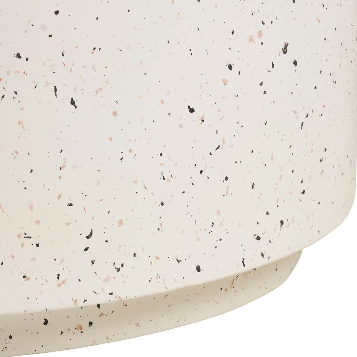 Table basse ronde en effet terrazzo  70cm- BONNIE beige, HOUSE NORDIC