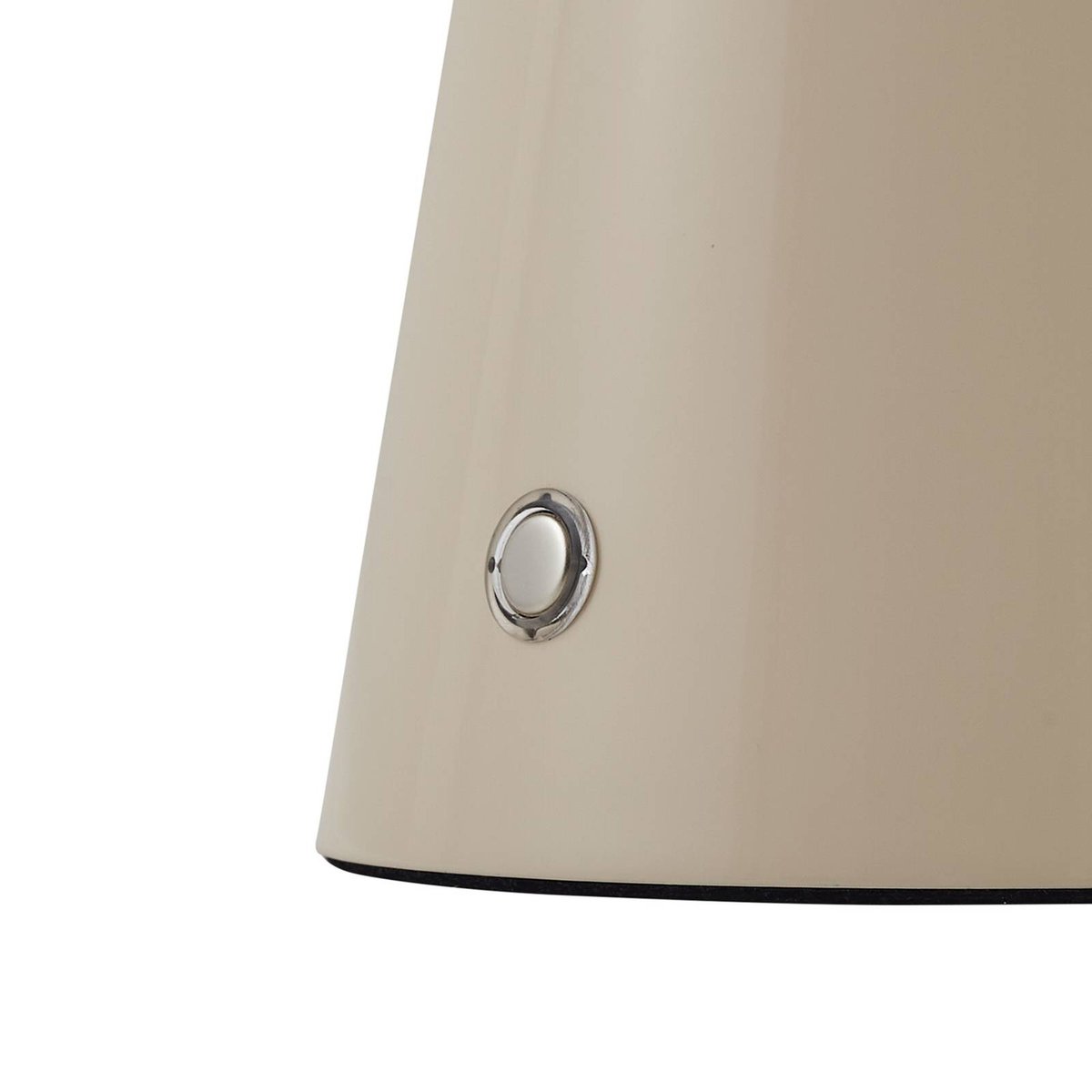 Lampe à poser en métal moderneLED, Nevijo beige, LINDBY