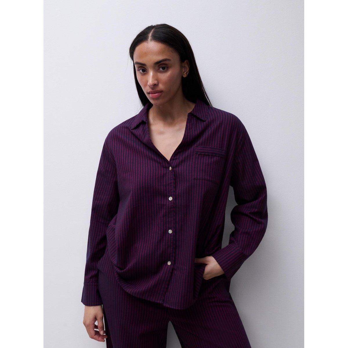Chemise manches longues GABRIEL sailor stripes, CHANTELLE