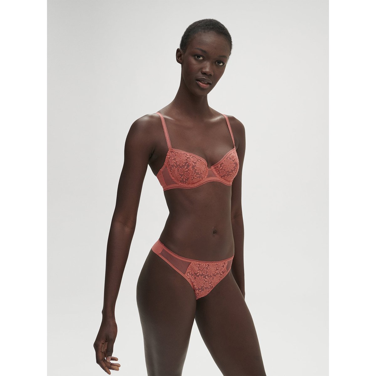 Soutien-gorge corbeille, AMAZONE rose, SIMONE PERELE