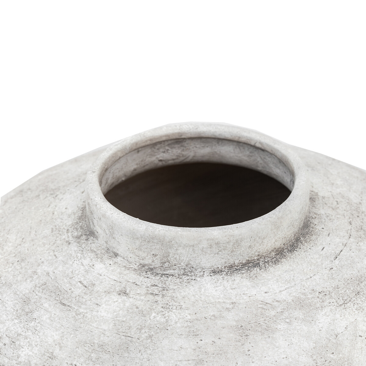 Teguise 49cm Ceramic Urn Vase grey, ÉDITÉ