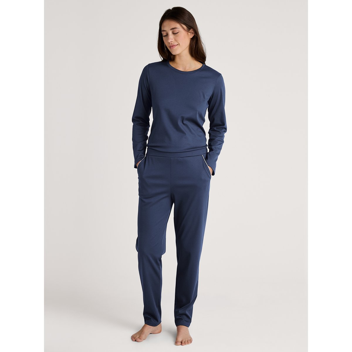 Pantalon Coton FAVOURITES SLEEP peacoat blue, CALIDA
