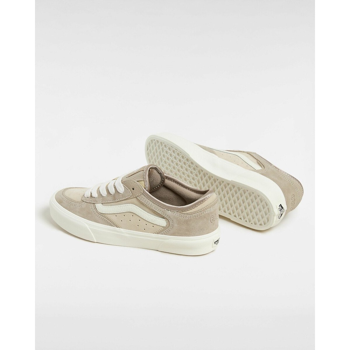Baskets cuir Rowley Classic beige, VANS