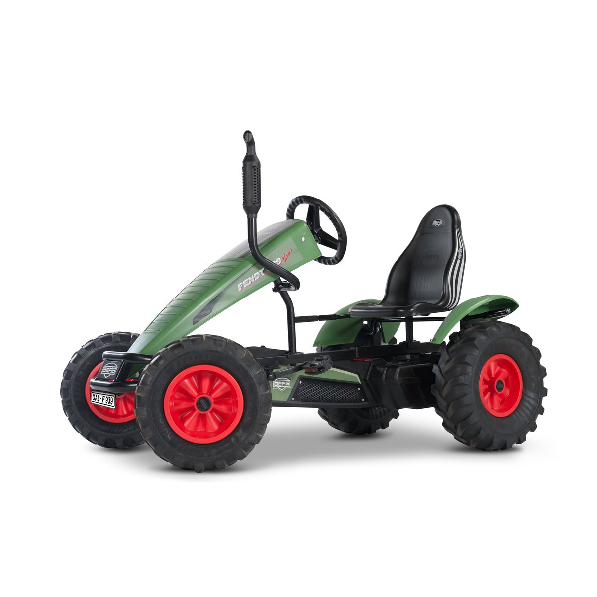 Kart à Pédales pour Enfants, 5+ Ans, XL Fendt BFR-3 green, BERG TOYS