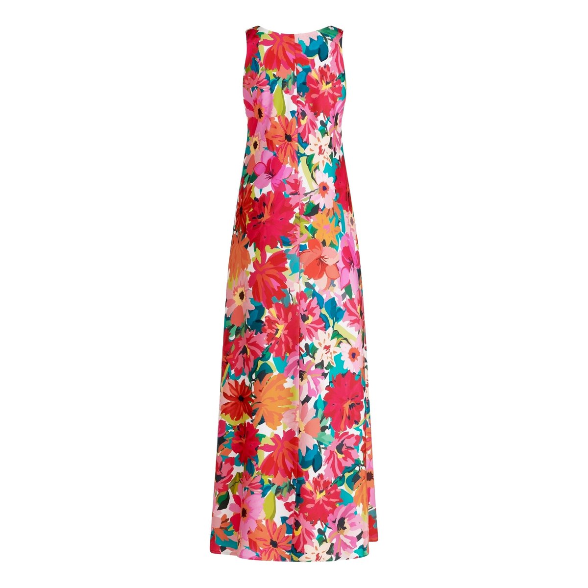 Robe à fleurs à imprimé yellow/pink, VERA MONT