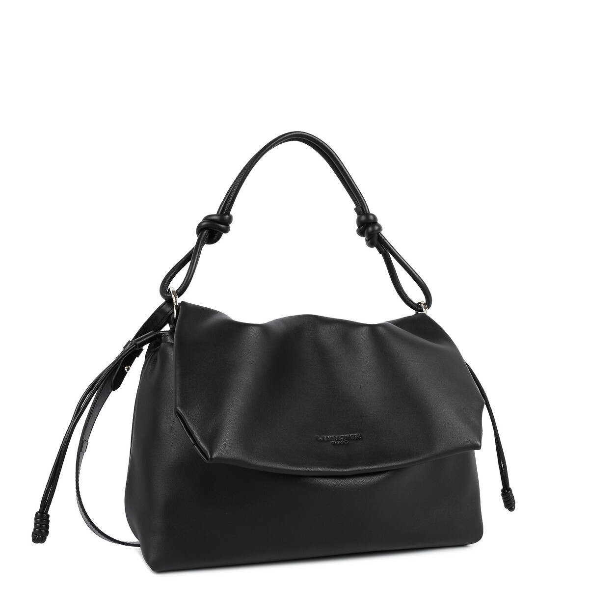 Sac en cuir souple, LUSH noir, LANCASTER