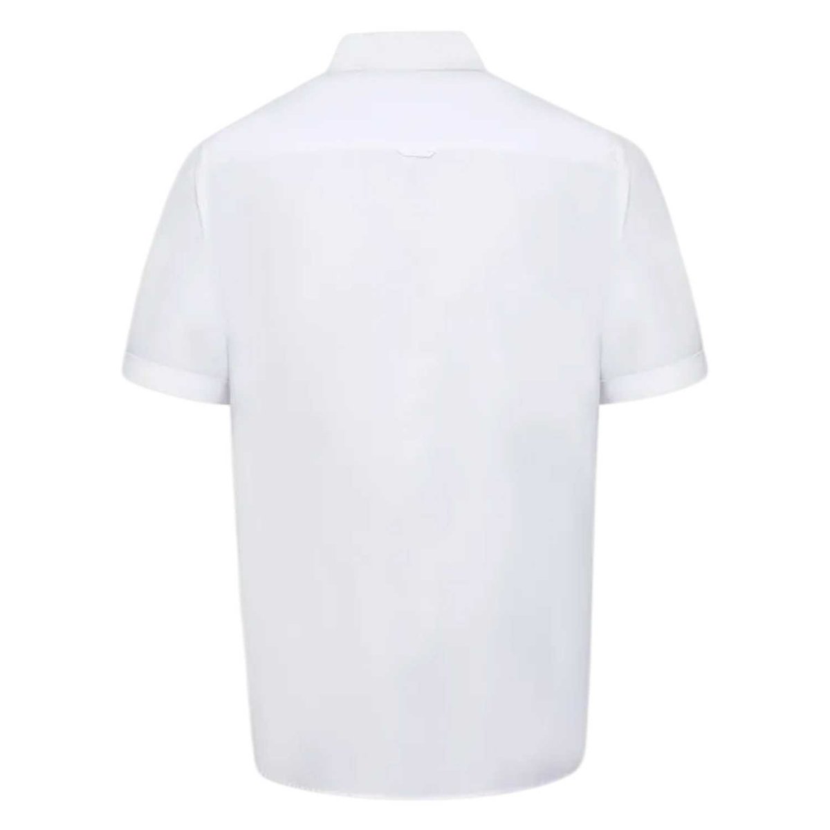 Chemise longue manches courtes JAMES blanc, DUKE