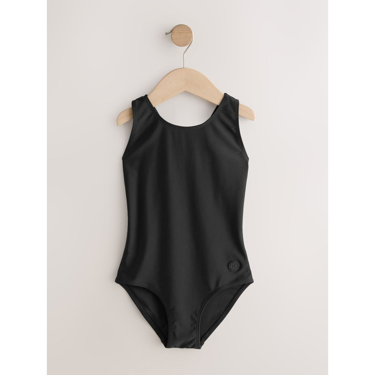 Maillot de bain à dos nageur noir, NEXT