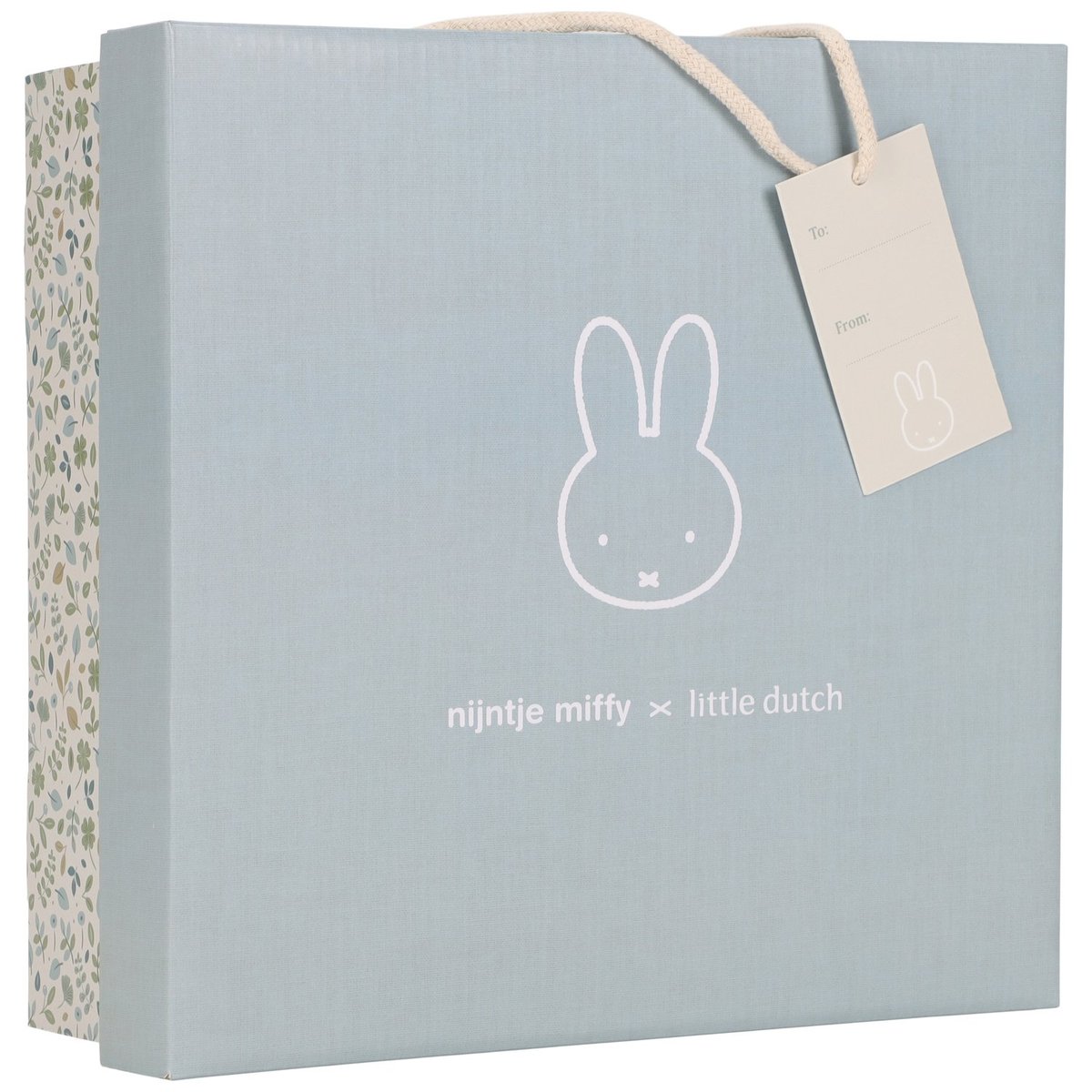 Coffret Cadeau bleu, gris, beige, LITTLE DUTCH