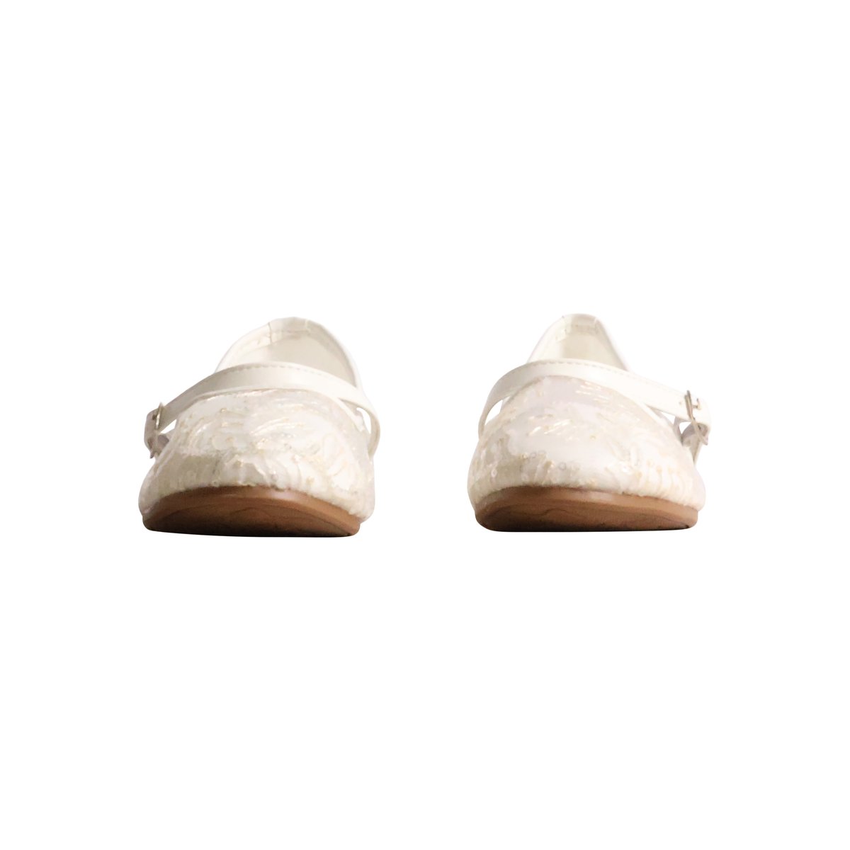 Ballerine à Brides blanc, ENZA NUCCI