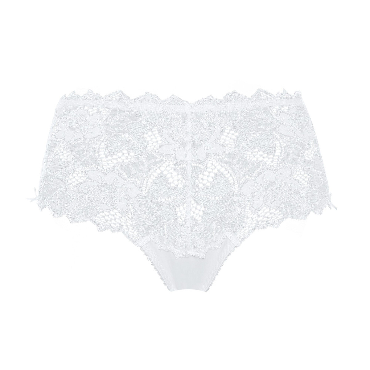 Culotte in pizzo Arum bianco, SANS COMPLEXE