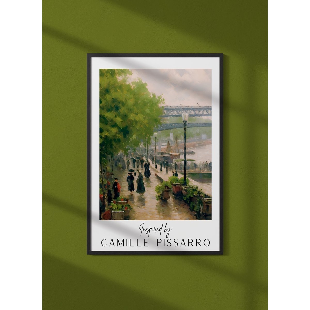 Affiche Camille Pissarro n°9 blanc, L'AFFICHERIE