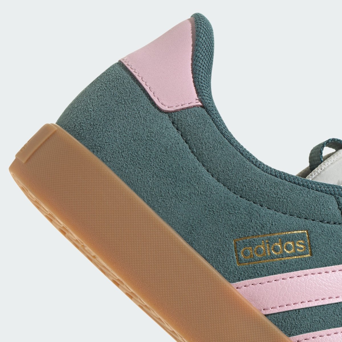 Baskets VL Court 3.0 vert/rose, ADIDAS SPORTSWEAR