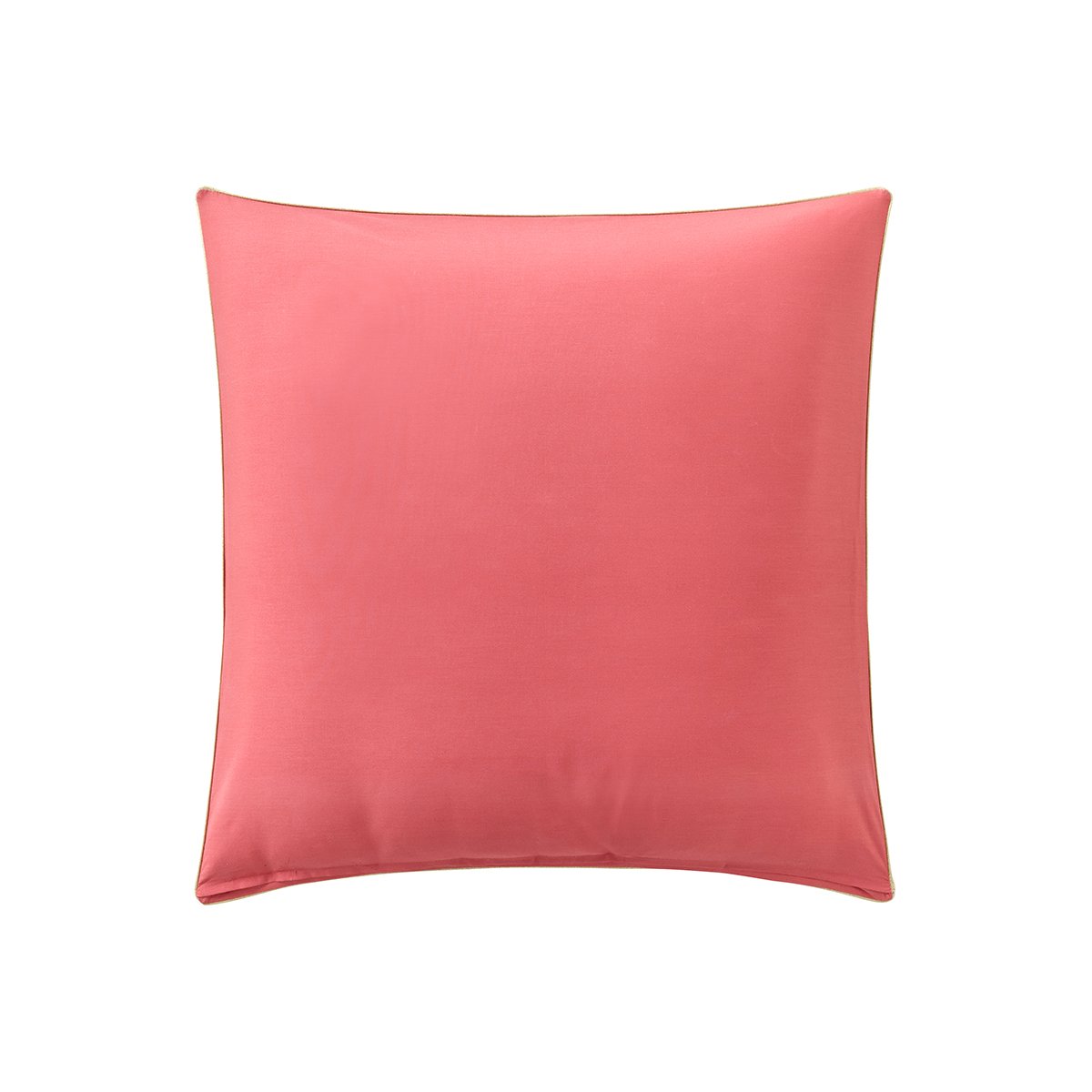 Taie d'oreiller imprimée en percale de coton, LEAVES rose foncé, ESSIX