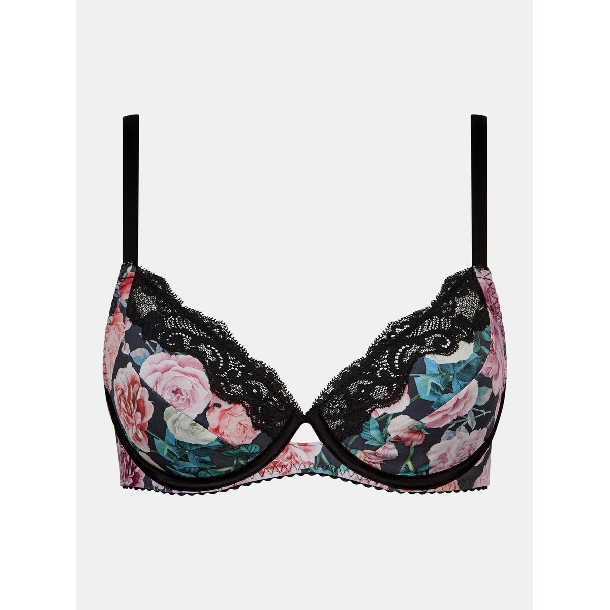 Soutien-gorge emboîtant GLOSS dark bouquet, CHANTELLE PULP