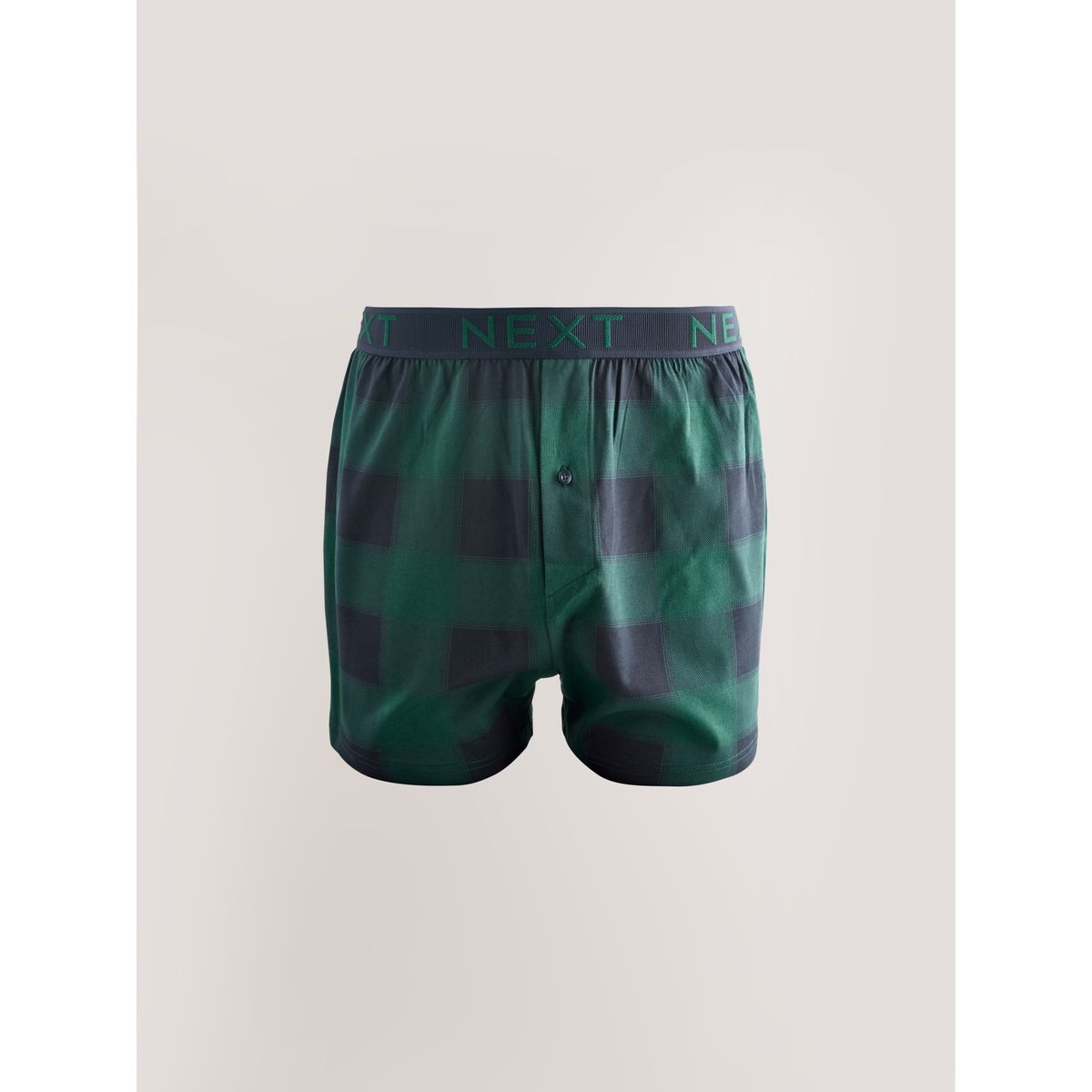 Boxers amples, lot de 5 carreaux marine/bordeaux, NEXT