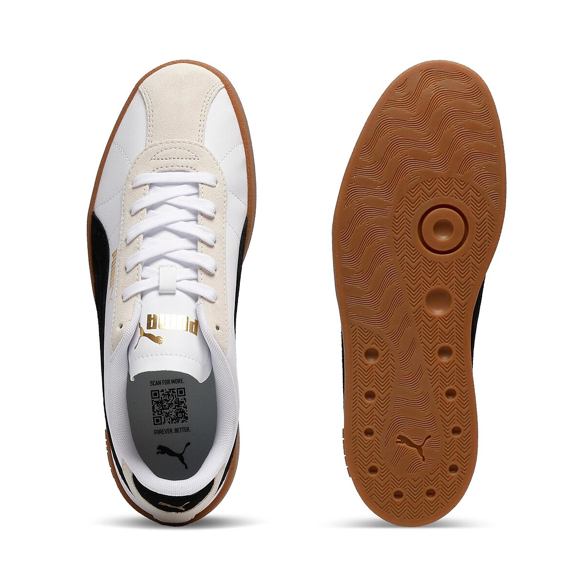 Club II SD sneakers wit/zwart, PUMA