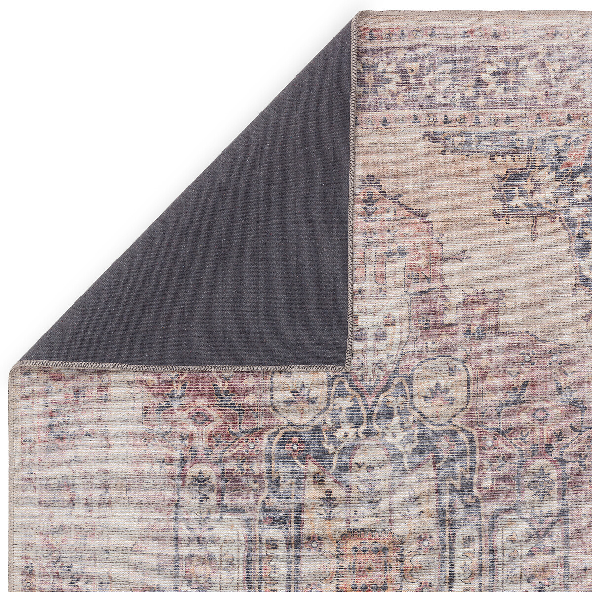Vintage Distressed Flatweave Rug red, ÉDITÉ