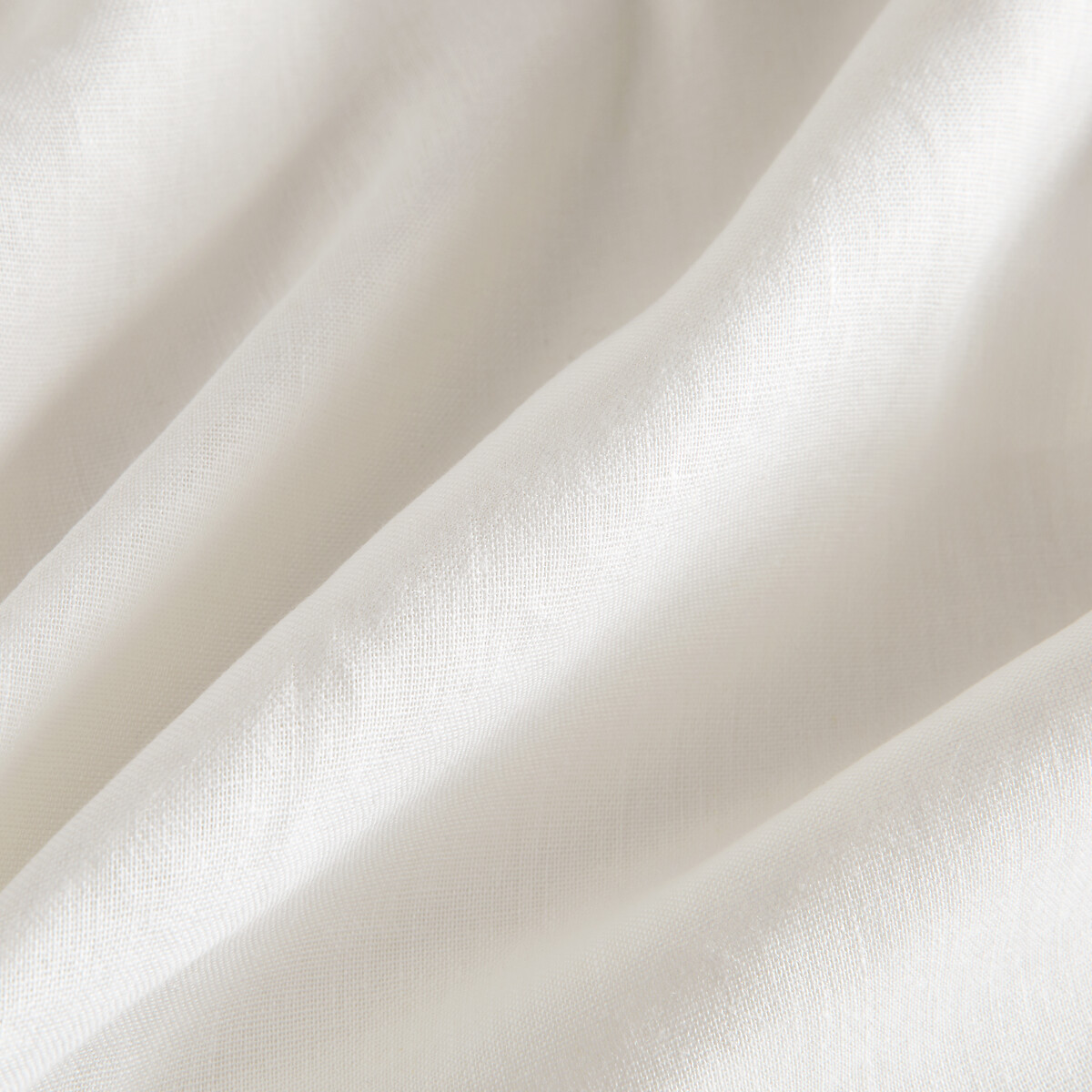 Colin Linen Lined Curtain with Tab Top white, AM.PM