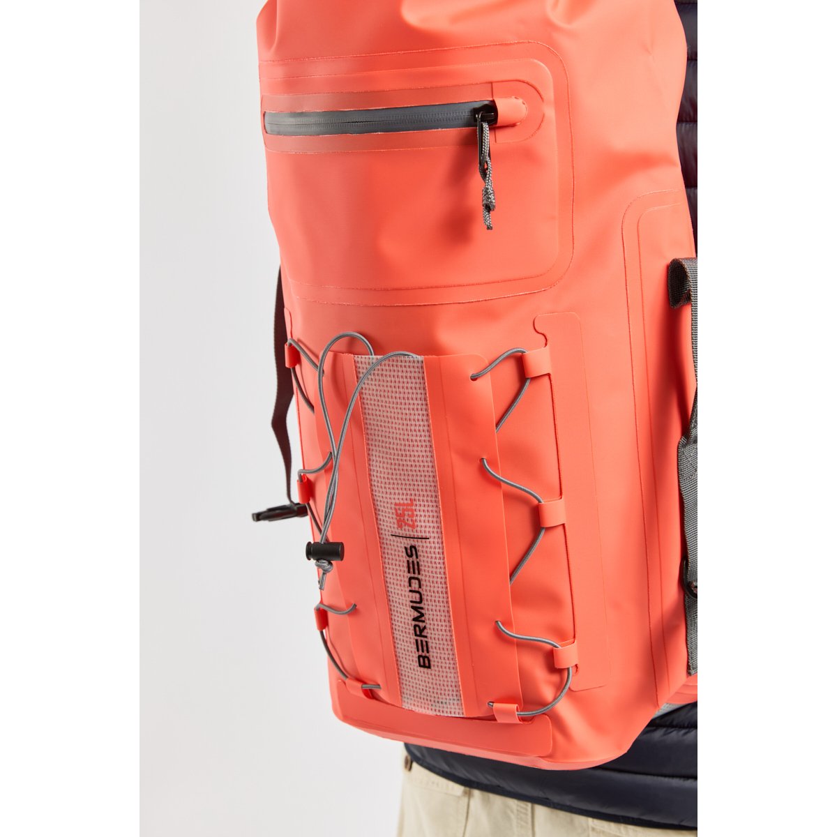 Sac à dos imperméable 25L KERLY orange fluo, BERMUDES