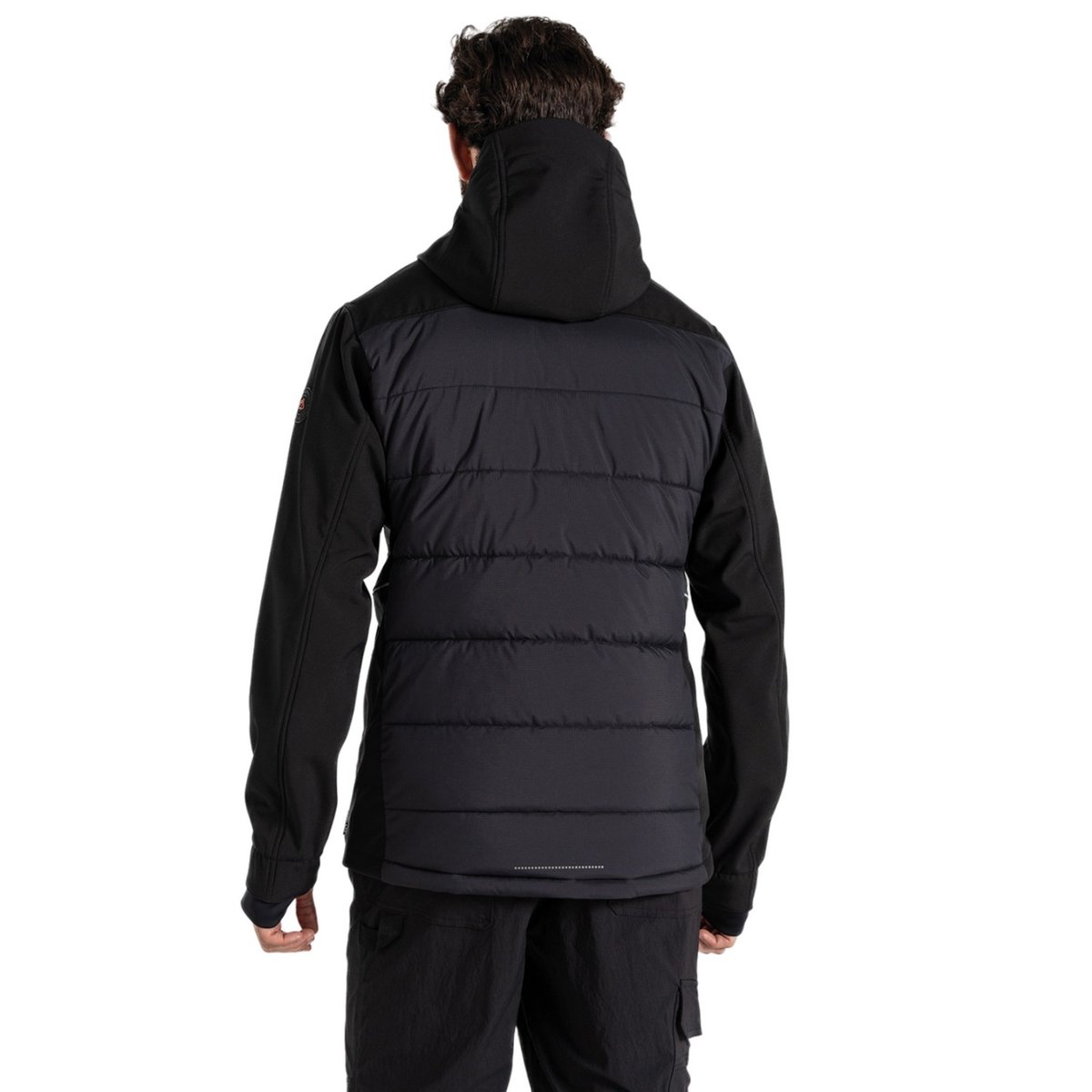 Veste hybride CASTLEFORD noir / gris, CRAGHOPPERS