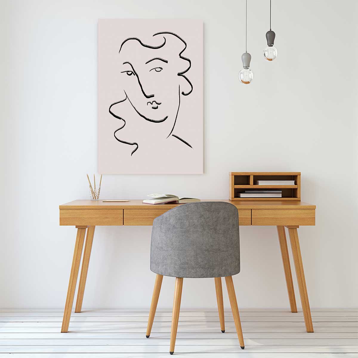 Tableau Simple Ligne No2 tableau alu dibond, HEXOA