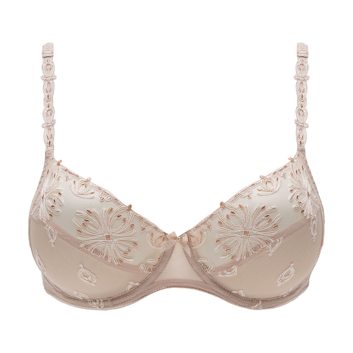 Champs Elysées Full Cup Bra with Underwiring dune, CHANTELLE