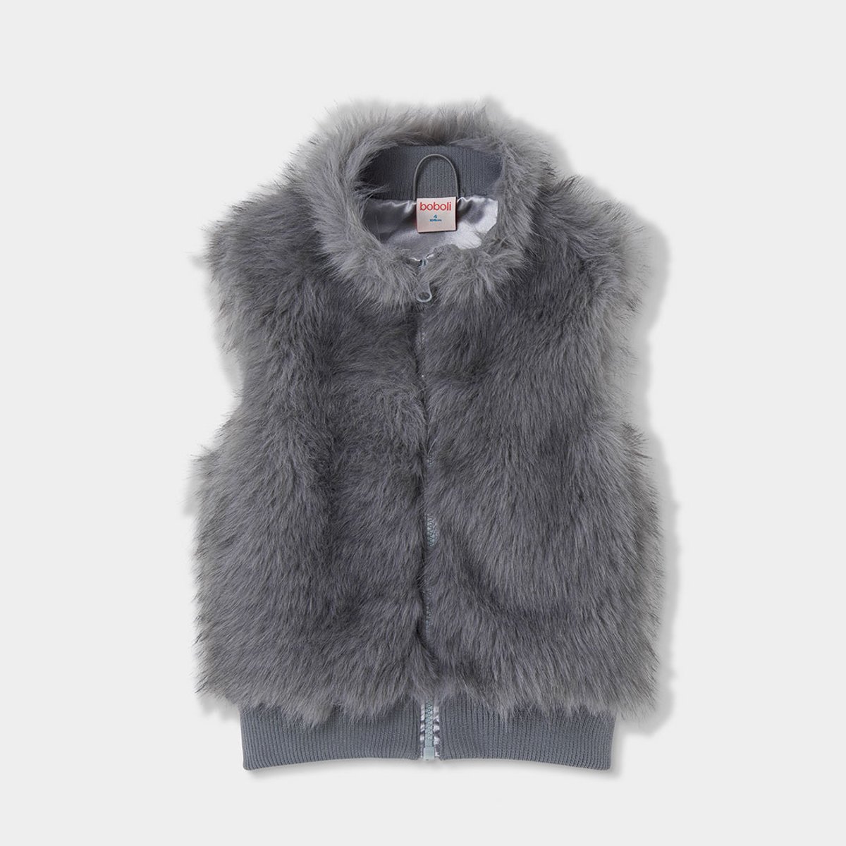 Gilet fille gris, BOBOLI