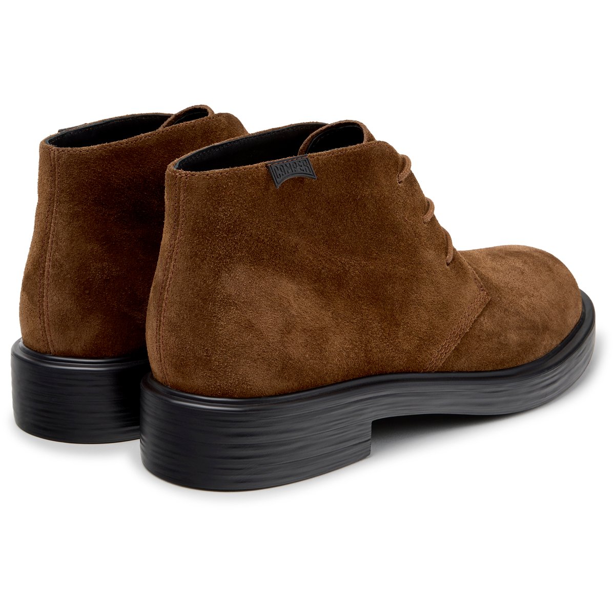 Bottines Dean Suede Leather brun moyen 007, CAMPER